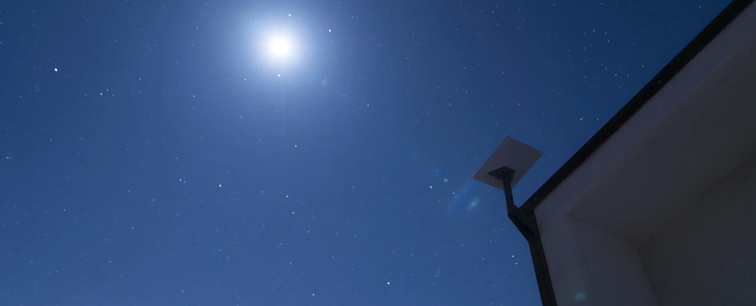 Starlink céu noturno